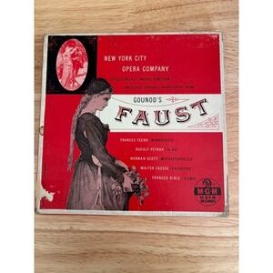 MGM Records Gounod Faust Operatic Highlights NYC Opera 45 RPM Box Set K80